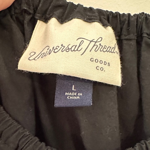 Universal Thread Black Ruffle Strap Maxi Dress - Picture 2 of 3